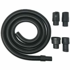 CARAMBA Kit De 3 Tuyaux D'aspirateur, Y Compris 4 Adaptateurs, Adaptable Sur Aspirateur Sec Et Humide EINHELL Tuyau De Rallonge De 3 Mètres Pour Systèmes De Tuyaux De 36 Mm Pour Aspirateurs Humide Et Sec