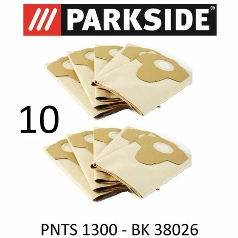 10 Sacs d'aspirateur Parkside PNTS 1300 20 L Lidl BK 38026 Marron 906–05 – Parkside Aspirateur sec humide 10 Sacs D'aspirateur Parkside PNTS 1300 20 L Lidl BK 38026 Marron 906–05 – Parkside Aspirateur Sec Humide -Aspirateur et sac Soldes 13734620 1