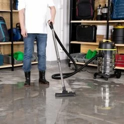 MONZANA Aspirateur Eau Et Poussière En Acier Inoxydable Avec Accessoires 1800W Capacité 30L Aspirateur Multifonction -Aspirateur et sac Soldes 18476350 4