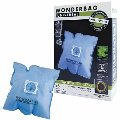 SEB INTERNATIONAL Sacs microfibres par 5 WONDERBAG WB415120 pour Aspirateur MOULINEX, ROWENTA , POWER SPACE, SILENCE FORCE, SILENCE FORCE COMPACT UPGRADE, SILENCE FORCE EXTREME, SILENCE FORCE EXTREME COMPACT, X-TREM POWER, X-TREM POWER 2, X-TREM POWER XL - NC SEB INTERNATIONAL Sacs Microfibres Par 5 WONDERBAG WB415120 Pour Aspirateur MOULINEX, ROWENTA , POWER SPACE, SILENCE FORCE, SILENCE FORCE COMPACT UPGRADE, SILENCE FORCE EXTREME, SILENCE FORCE EXTREME COMPACT, X-TREM POWER, X-TREM POWER 2, X-TREM POWER XL - NC -Aspirateur et sac Soldes 18534083 1