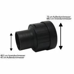 FIXEDBYU Tuyau D'aspiration, Tuyau De Remplacement, Adapté Aux Aspirateurs Humides Et Secs Einhell TC-VC 1820, 1815 Et Bien D'autres -Aspirateur et sac Soldes 19304481 3