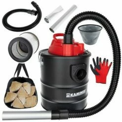 KAMINER Aspirateur/souffleur Vide Cendres Cheminée Poêle 1200W Avec Accessoires