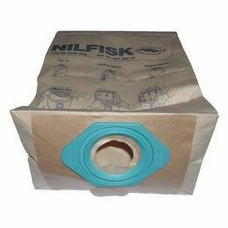 Boite de 5 sacs papier GS/GM80 (82095000) Aspirateur NILFISK Boite De 5 Sacs Papier GS/GM80 (82095000) Aspirateur NILFISK -Aspirateur et sac Soldes 2241722 1