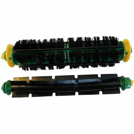 vhbw 2x Brosses, set de rouleaux compatible avec iRobot Roomba 581, 585, 590 aspirateur robot - brosse à lamelles, brosse rotative Vhbw 2x Brosses, Set De Rouleaux Compatible Avec IRobot Roomba 581, 585, 590 Aspirateur Robot - Brosse à Lamelles, Brosse Rotative -Aspirateur et sac Soldes 25165482 2
