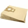 Vhbw 10x Sacs Compatible Avec Miele S 711 Brillant 7600, S 712, S 716, S712 Aspirateur - Papier, 28,5cm X 22cm, Couleur Sable