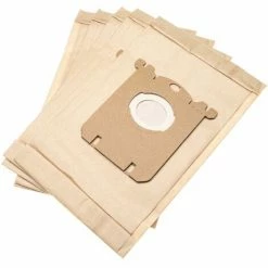 Vhbw 5x Sacs Compatible Avec Hugin Titan HN 7005 - 7015 Aspirateur - Papier, 25,8cm X 16,2cm, Couleur Sable -Aspirateur et sac Soldes 25185848 4