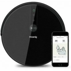 H.KOENIG SWRC130 ASPIRATEUR ROBOT WATERMOP GYRO+