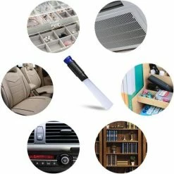BEARSU Vacuum Cleaner Dust Dirt Remover Dust Daddy Universal Dust Brush Cleaner Vacuum Attachment Interface Tool As Seen On TV,Flexible Tube Cleaning Tool For Car,Corners, Pets, Drawers,Air Vents,Home -Aspirateur et sac Soldes 26185944 4