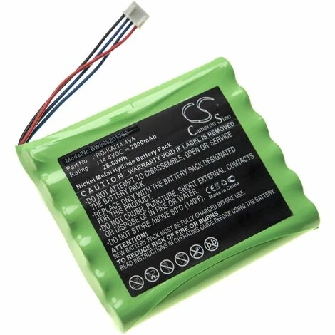 vhbw batterie compatible avec Kaily S560, S710, S750 aspirateur Home Cleaner (2000mAh, 14,4V, NiMH) Vhbw Batterie Compatible Avec Kaily S560, S710, S750 Aspirateur Home Cleaner (2000mAh, 14,4V, NiMH) -Aspirateur et sac Soldes 26369893 1