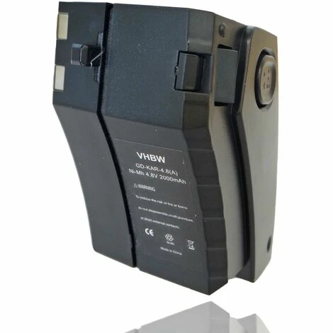 vhbw Batterie compatible avec Kärcher K55 Pet, K55 Pet Plus robot électroménager (2000mAh, 4,8V, NiMH) Vhbw Batterie Compatible Avec Kärcher K55 Pet, K55 Pet Plus Robot électroménager (2000mAh, 4,8V, NiMH) -Aspirateur et sac Soldes 26668101 3