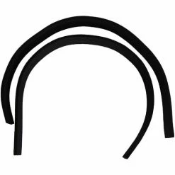 Vhbw Tampons Souples Compatible Avec IRobot Roomba 510, 520, 530, 531, 532, 534, 535, 540, 550, 555 Aspirateur Robot - 2x Bandes De Protection, Noir