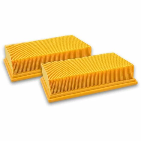 vhbw 2x filtre à pris plats pour aspirateur robot multi-usages Kärcher NT 55/1 Tact/Te/M, NT 561 Eco/Te/M, NT 611 Eco/Te/M, NT 611 MFW Vhbw 2x Filtre à Pris Plats Pour Aspirateur Robot Multi-usages Kärcher NT 55/1 Tact/Te/M, NT 561 Eco/Te/M, NT 611 Eco/Te/M, NT 611 MFW -Aspirateur et sac Soldes 26823280 1