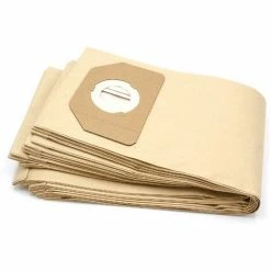 Vhbw 10x Sacs Compatible Avec Bosch Wet & Dry PAS 11-21, PAS 12-27, PAS 12-27 F Aspirateur - Papier, Marron