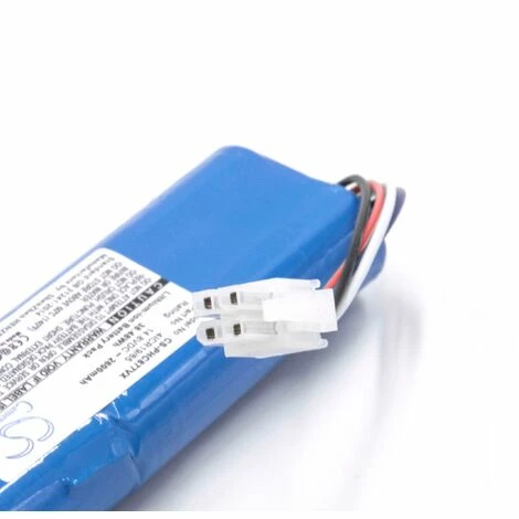 vhbw Li-Ion batterie 2600mAh (14.8V) pour robot aspirateur Home Cleaner robots domestiques come Philips 4ICR19/65 Vhbw Li-Ion Batterie 2600mAh (14.8V) Pour Robot Aspirateur Home Cleaner Robots Domestiques Come Philips 4ICR19/65 -Aspirateur et sac Soldes 26826555 2