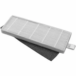 Vhbw Lot De Filtres Compatible Avec ILife A4, A4s, A6 Aspirateur-robot - 2x Filtres De Rechange (filtre HEPA, Filtre En Mousse)