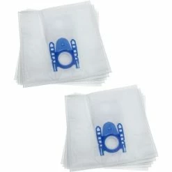 Vhbw 10x Sacs Compatible Avec Kärcher VC 6200, VC 6250 PET, VC 6300, VC 6300 B, VC 6350 Aspirateur - Microfibres Non Tissées, 29,8cm X 30cm, Blanc