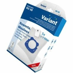 Boîte De 5 Sacs + 1 Filtre Compatible (ZR200520) Aspirateur ROWENTA, MOULINEX, TEFAL