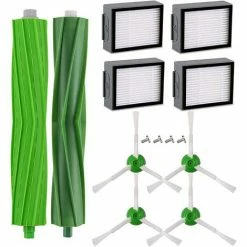 DEVENIRRICHE Accessoires Kit De Remplacement Compatible Avec IRobot Roomba Série I7 I7+ I7 Plus Et E5 E6 E7 Aspirateur - 14pcs