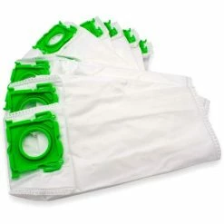 Vhbw 10x Sacs Compatible Avec Sebo Airbelt K1 Lemon, K1 Onyx, K3, K3 ECO Comfort Aspirateur - Microfibres Non Tissées, 33,5cm X 17cm, Blanc -Aspirateur et sac Soldes 28950828 3