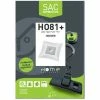 HOME EQUIPEMENT Sac Microfibre Adaptable Par 4 HEHO81+ Pour Aspirateur HOOVER TELIOS EXTRA - NC