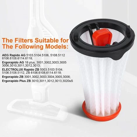 BEARSU 4 pièces AEF144 filtres de remplacement pour AEG Electrolux Rapido AG51 AG61 HX6 et Ergorapido CX7-1 AG18 AG30 AG31 AG32 AG35 filtre de remplacement (alternative à AEG AEF 144, Electrolux EF144), avec brosse de nettoyage BEARSU 4 Pièces AEF144 Filtres De Remplacement Pour AEG Electrolux Rapido AG51 AG61 HX6 Et Ergorapido CX7-1 AG18 AG30 AG31 AG32 AG35 Filtre De Remplacement (alternative à AEG AEF 144, Electrolux EF144), Avec Brosse De Nettoyage -Aspirateur et sac Soldes 31607723 2