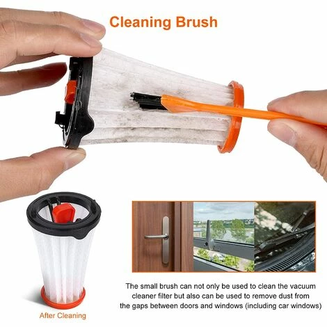 BEARSU 4 pièces AEF144 filtres de remplacement pour AEG Electrolux Rapido AG51 AG61 HX6 et Ergorapido CX7-1 AG18 AG30 AG31 AG32 AG35 filtre de remplacement (alternative à AEG AEF 144, Electrolux EF144), avec brosse de nettoyage BEARSU 4 Pièces AEF144 Filtres De Remplacement Pour AEG Electrolux Rapido AG51 AG61 HX6 Et Ergorapido CX7-1 AG18 AG30 AG31 AG32 AG35 Filtre De Remplacement (alternative à AEG AEF 144, Electrolux EF144), Avec Brosse De Nettoyage -Aspirateur et sac Soldes 31607723 4