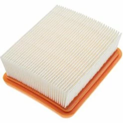 Vhbw Filtre Compatible Avec Hilti DSH700, DSH900 Meuleuse D'angle Disqueuse Ou Tronçonneuse - 1x Filtre Principal, Orange / Blanc -Aspirateur et sac Soldes 32183679 4