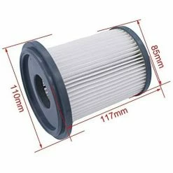 BRIDAY Pièces De Rechange Pour Filtre D'aspirateur Philips FC8732 FC8733 FC8734 FC8736 FC8738 FC8740 Accessoires Pour Appareils électroménagers - - -Aspirateur et sac Soldes 36372706 3