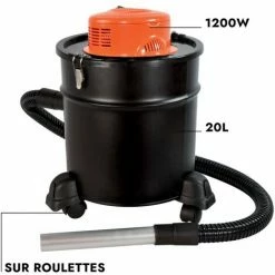 RONDY Aspirateur à Cendres 1200W 20L - 2 Filtres HEPA Fournis - Aspiration Cendres Et Poussières Pour Résidus Jusqu'à 60° 4 RONDY Aspirateur à Cendres 1200W 20L - 2 Filtres HEPA Fournis - Aspiration Cendres Et Poussières Pour Résidus Jusqu'à 60° -Aspirateur et sac Soldes 36598205 5