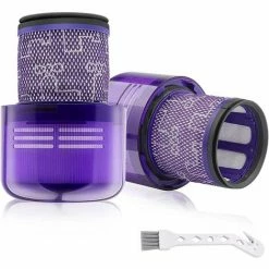 ABCRITAL 2 Paquets De Filtres De Rechange Lavables Et Réutilisables, Adaptés À L'Aspirateur Sans Fil Dyson V11 Sv14 Cyclone Animal Absolute Total Clean