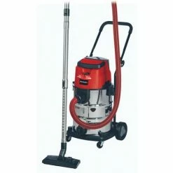 Einhell Aspirateur Sans Fil TE-VC 36/30 Li S-Solo - Power X-Change (36V, Cuve Inox 30L, Deux Vitesse : ECO Et Boost) Livré Sans Batterie Ni Chargeur