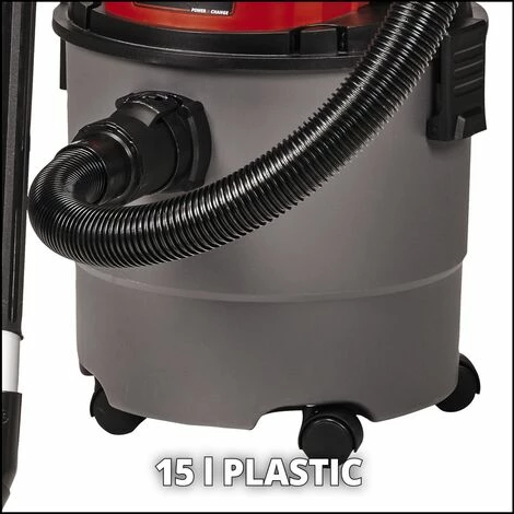 Einhell Aspirateur eaux et poussières sans fil TC-VC 18/15 Li-Solo Power X-Change (18 V, 15 L, 4 roulettes, Livré avec accessoires) Livré sans Batterie ni Chargeur Einhell Aspirateur Eaux Et Poussières Sans Fil TC-VC 18/15 Li-Solo Power X-Change (18 V, 15 L, 4 Roulettes, Livré Avec Accessoires) Livré Sans Batterie Ni Chargeur -Aspirateur et sac Soldes 38401969 3
