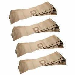 Vhbw 20x Sacs Compatible Avec Bosch UniversalVac 15 Aspirateur - Papier, 86cm X 20cm, Couleur Sable