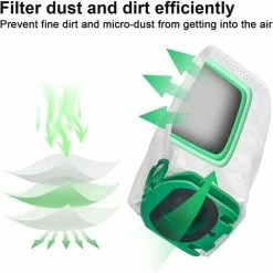 VERSAILLESFR 10 Sacs D'Aspirateur Pour Vorwerk Sac À Poussière De Rechange Pour Kobold VB100 Aspirateur -Aspirateur et sac Soldes 42053275 3