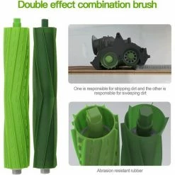 GUAZHUNIFR Filtres Et Brosses Aspirateur Kit Pièces Accessoires Compatible Serie Roomba I3/i3+/i4/i7/i7+/E5/E6/E7 Guazhuni- Pack De Brosses Latérales, Rouleaux Et Filtres Hepa -Aspirateur et sac Soldes 42474963 3