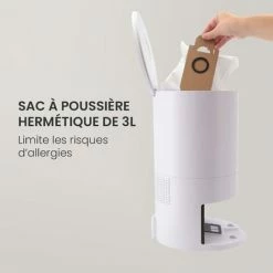 Robot Aspirateur Et Laveur AMIBOT Spirit Premium Station De Vidage Automatique - Silver 4 Robot Aspirateur Et Laveur AMIBOT Spirit Premium Station De Vidage Automatique - Silver -Aspirateur et sac Soldes 43079290 5
