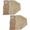 Vhbw 20x Sacs Compatible Avec Vorwerk Kobold VK130, VK131, VK 130, VK 131, VK130SC Aspirateur - Papier, 24,5cm X 20,5cm, Marron