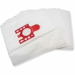 Vhbw 10x Sacs Compatible Avec Hoover Sensory TS 1406 Aspirateur - Microfibres Non Tissées, 28cm X 20cm, Blanc -Aspirateur et sac Soldes 46135693 4