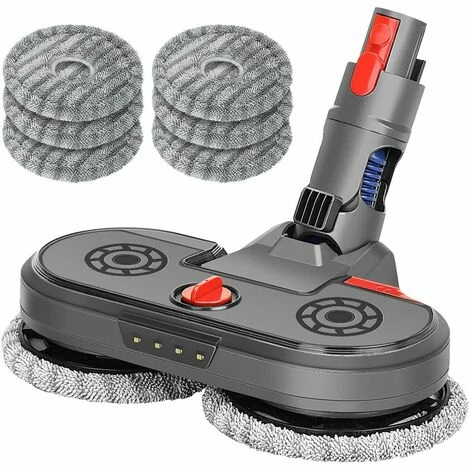 DKSFJKL Tête de Balai Electrique pour Dyson V15 V11 V10 V8 V7 Avec Réservoir d'eau Intégré, LED Lumière, Vadrouille Lavable DKSFJKL Tête De Balai Electrique Pour Dyson V15 V11 V10 V8 V7 Avec Réservoir D'eau Intégré, LED Lumière, Vadrouille Lavable -Aspirateur et sac Soldes 46252469 1