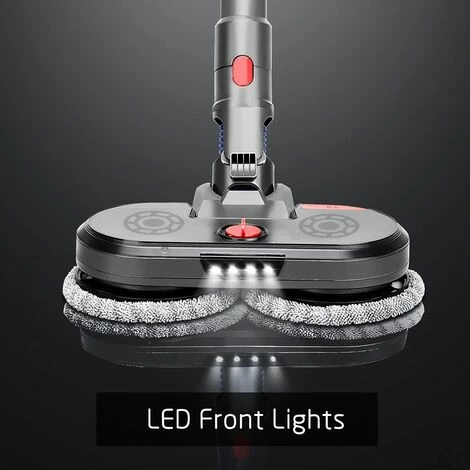 DKSFJKL Tête de Balai Electrique pour Dyson V15 V11 V10 V8 V7 Avec Réservoir d'eau Intégré, LED Lumière, Vadrouille Lavable DKSFJKL Tête De Balai Electrique Pour Dyson V15 V11 V10 V8 V7 Avec Réservoir D'eau Intégré, LED Lumière, Vadrouille Lavable -Aspirateur et sac Soldes 46252469 4