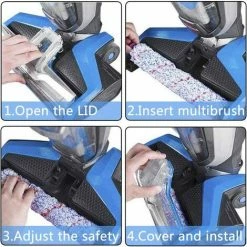 DEVENIRRICHE Brosses Rouleaux Multi-Surfaces, Accessoires Pour Bissell Crosswave Brosse Rouleau Et Filtre De Remplacement Pour Crosswave Bissell Aspirateur Avec 1 Brosse De Nettoyage 3 DEVENIRRICHE Brosses Rouleaux Multi-Surfaces, Accessoires Pour Bissell Crosswave Brosse Rouleau Et Filtre De Remplacement Pour Crosswave Bissell Aspirateur Avec 1 Brosse De Nettoyage -Aspirateur et sac Soldes 47507276 4