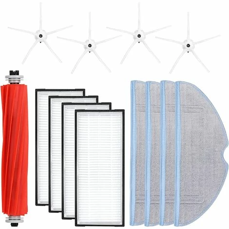 DEVENIRRICHE Pièces détachées pour Xiaomi Roborock S7 T7 T7S T7Plus T7SPlus, 13 pièces accessoires pour aspirateur robot Xiaomi DEVENIRRICHE Pièces Détachées Pour Xiaomi Roborock S7 T7 T7S T7Plus T7SPlus, 13 Pièces Accessoires Pour Aspirateur Robot Xiaomi -Aspirateur et sac Soldes 47507299 1