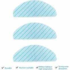 DEVENIRRICHE Chiffon Brosse Filtre De Rechange Ensemble D'accessoires Pour Robot Aspirateur Ecovacs DEEBOT OZMO T9 T9+ T9power T9max (13 Pièces) -Aspirateur et sac Soldes 47507401 5