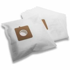 Vhbw 10x Sacs Compatible Avec Proline AS 1410/E, AS 1600, AS 3500, AS VC 65H Aspirateur - Microfibres Non Tissées, 30,5cm X 17cm, Blanc -Aspirateur et sac Soldes 47909005 3