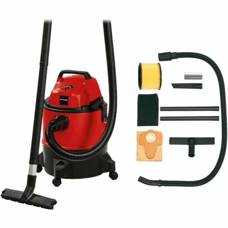 Einhell Aspirateur eaux et poussières TC-VC 1825 (1250 W, Cuve 25L, Livré avec Accessoires) Einhell Aspirateur Eaux Et Poussières TC-VC 1825 (1250 W, Cuve 25L, Livré Avec Accessoires) -Aspirateur et sac Soldes 48015265 1