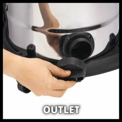 Einhell Aspirateur Eaux Et Poussières TE-VC 1925 SA (800W, Cuve 25L, Prise Synchro OEP, Livré Avec Accessoires) -Aspirateur et sac Soldes 48015307 5