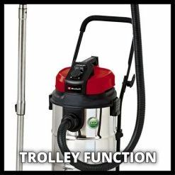 Einhell Aspirateur Eaux Et Poussières TE-VC 2340 SA (2250 W, Cuve 40L, Prise Synchro OEP, Câble D'alimentation 3m) -Aspirateur et sac Soldes 48015308 4