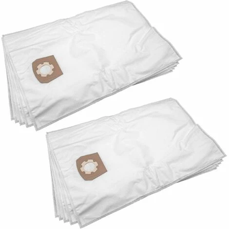 vhbw 10x Sacs compatible avec Kärcher WD 5.300, WD 5.400, WD 5.300 M aspirateur - microfibres non tissées, volume de 30l, 33cm x 27cm, blanc Vhbw 10x Sacs Compatible Avec Kärcher WD 5.300, WD 5.400, WD 5.300 M Aspirateur - Microfibres Non Tissées, Volume De 30l, 33cm X 27cm, Blanc -Aspirateur et sac Soldes 48090063 1