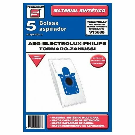 TECNHOGAR Sacchetto aspirapolvere 5 o aeg-phili TECNHOGAR Sacchetto Aspirapolvere 5 O Aeg-phili -Aspirateur et sac Soldes 48095595 1
