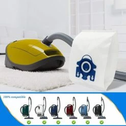 Sac Aspirateur Sacs À Poussière Pour Aspirateur Pour Triomphe 10 Pièces Miele Compact C1, C2 Sac 3D Efficiency S700, S241 - S256i, S4000-S4999 -Aspirateur et sac Soldes 48455940 5